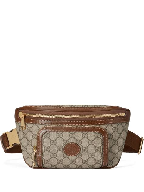 gucci vintage logo belt bag|farfetch gucci belt bag.